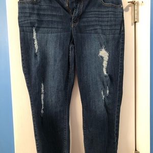 Jennifer Lopez Capri straight leg, size 14